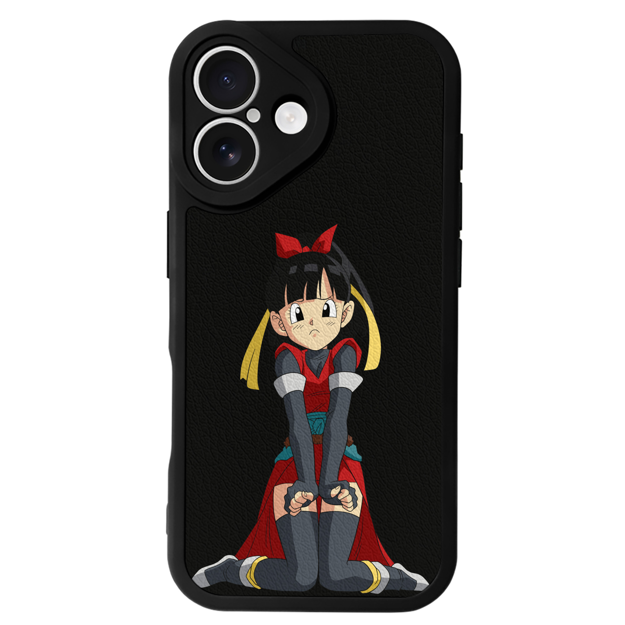 （画像用） ドラゴンボール パン DRAGON BALL Pan 【iPhone 16シリーズ対応】シリコンスマホケース（レザー調） 材質：シリコン